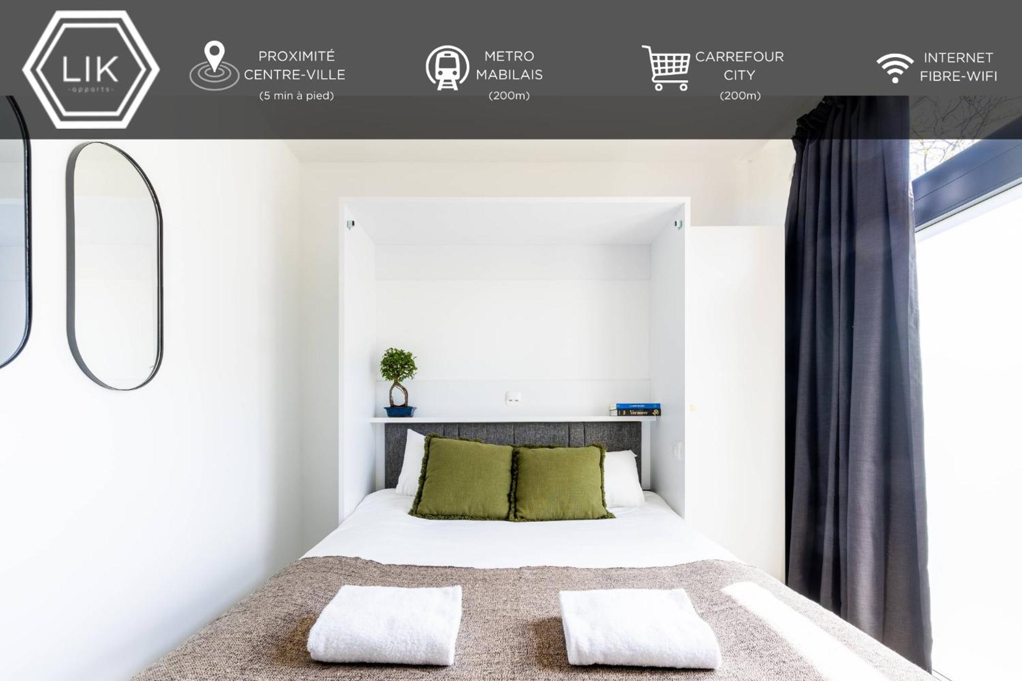 Lik Apparts Mabilay Rennes Exterior foto
